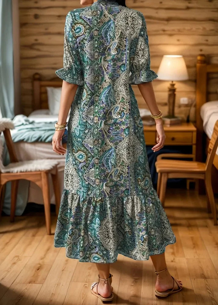 Vestido Longo Vintage Juliana Green