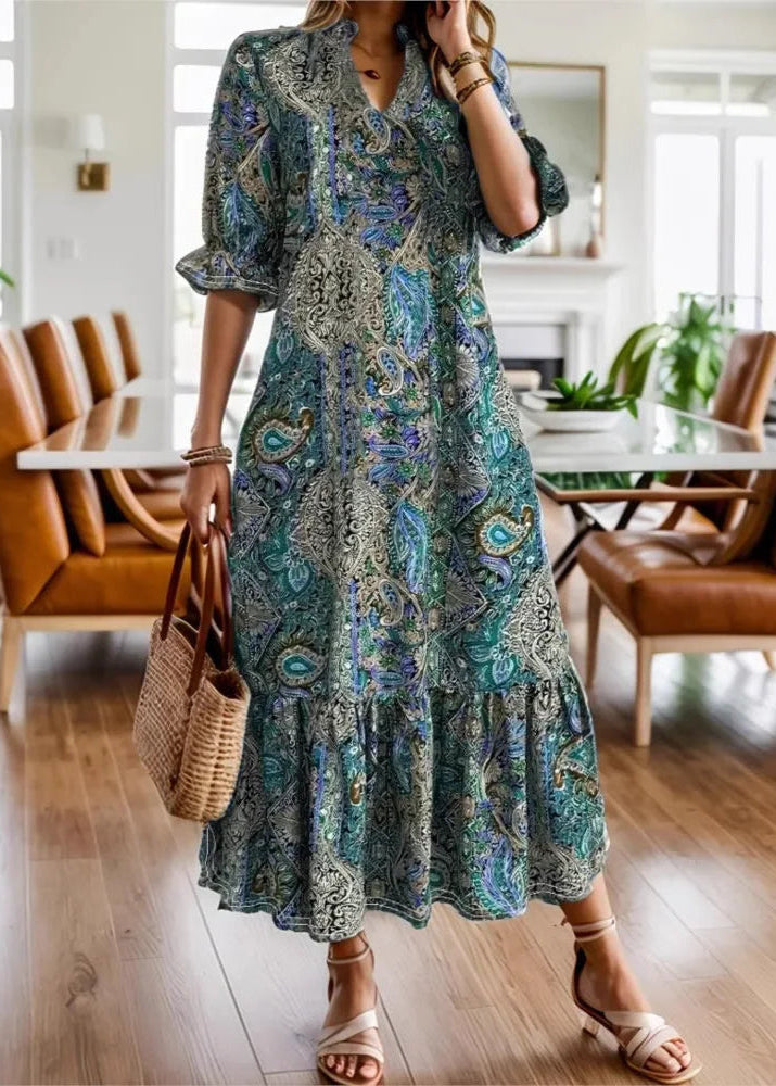 Vestido Longo Vintage Juliana Green