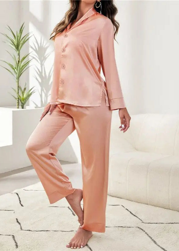 Pijama Americano Feminino Inverno Cris Pink