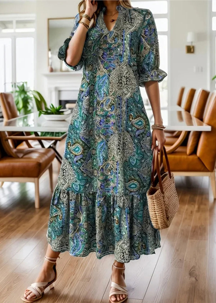 Vestido Longo Vintage Juliana Green