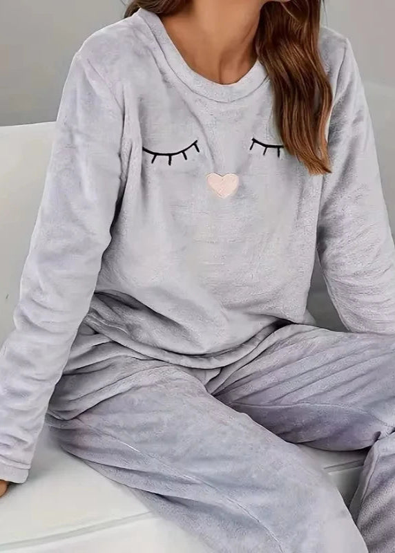Pijama Inverno Feminino Mônica Gray