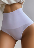 Kit Calcinha Modeladora Cintura Alta 16 cm Branco (Compre 2 e Leve 3)