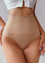 Kit Calcinha Modeladora Cintura Alta 16 cm Bege (Compre 2 e Leve 3)