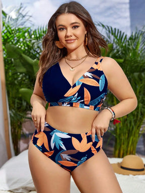 Bíquini Plus Size Tropical Bia