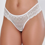Kit Calcinha Fio Dental de Renda Multicolorido (Compre 2 e Leve 4)