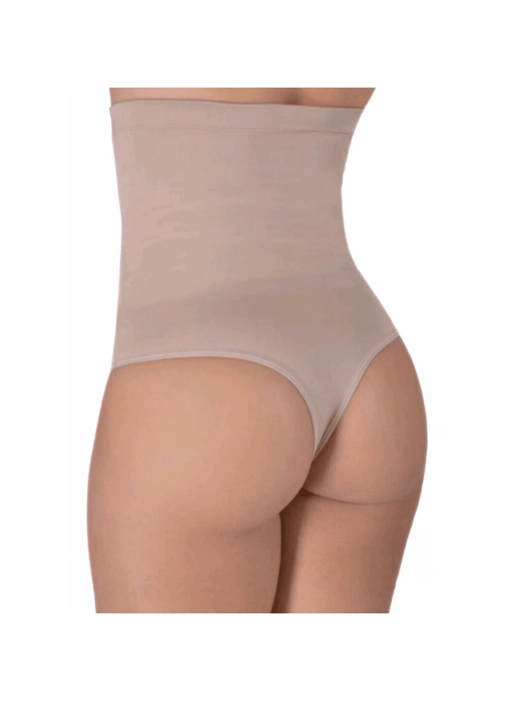 Kit Calcinha Cinta Modeladora Alta Comprime e Modela Pós Parto Alta Compressão Bege (Compre 1 e Leve 2)