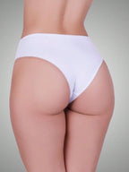 Calcinha de Algodão Tanga Cós Alto Duplo Modeladora (Compre 1 e Leve 2)