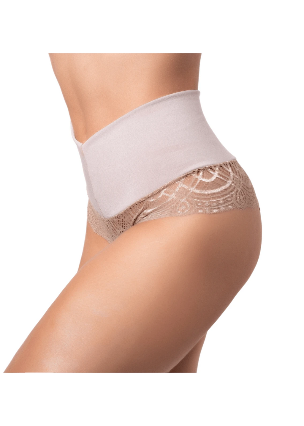 Kit Calcinha de Renda Cintura Alta com Forro de Algodao Multicolorido (Compre 3 e Leve 5)