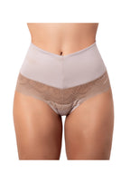 Kit Calcinha de Renda Cintura Alta com Forro de Algodao Multicolorido (Compre 3 e Leve 5)