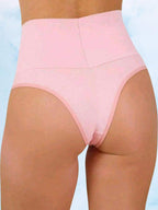 Calcinhas Pos Parto com Cós Alto e Duplo Rosa (Compre 2 e Leve 3)