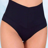 Calcinhas Pos Parto com Cós Alto e Duplo Preto (Compre 2 e Leve 3)