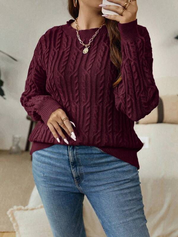 Suéter Feminino Plus Size Tricot Ana