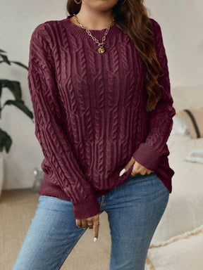 Suéter Feminino Plus Size Tricot Ana