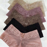 Kit Calcinha de Renda Calesson Shortinho Cos Alto Multicolorido (Compre 10 e Leve 15)