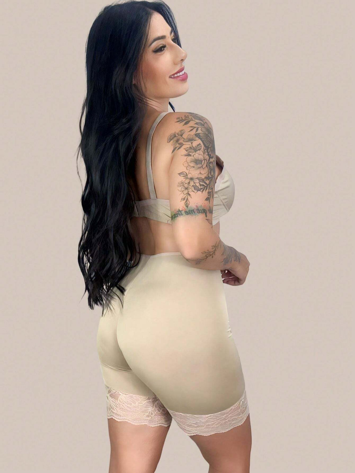 Short Anagua Modeladora Antiassadura Renda (Compre 2 e Leve 3)