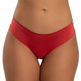 Kit Calcinha Fio Dental Algodão Sem Costura Corte a Laser Multicolorido (Compre 5 e Leve 10)