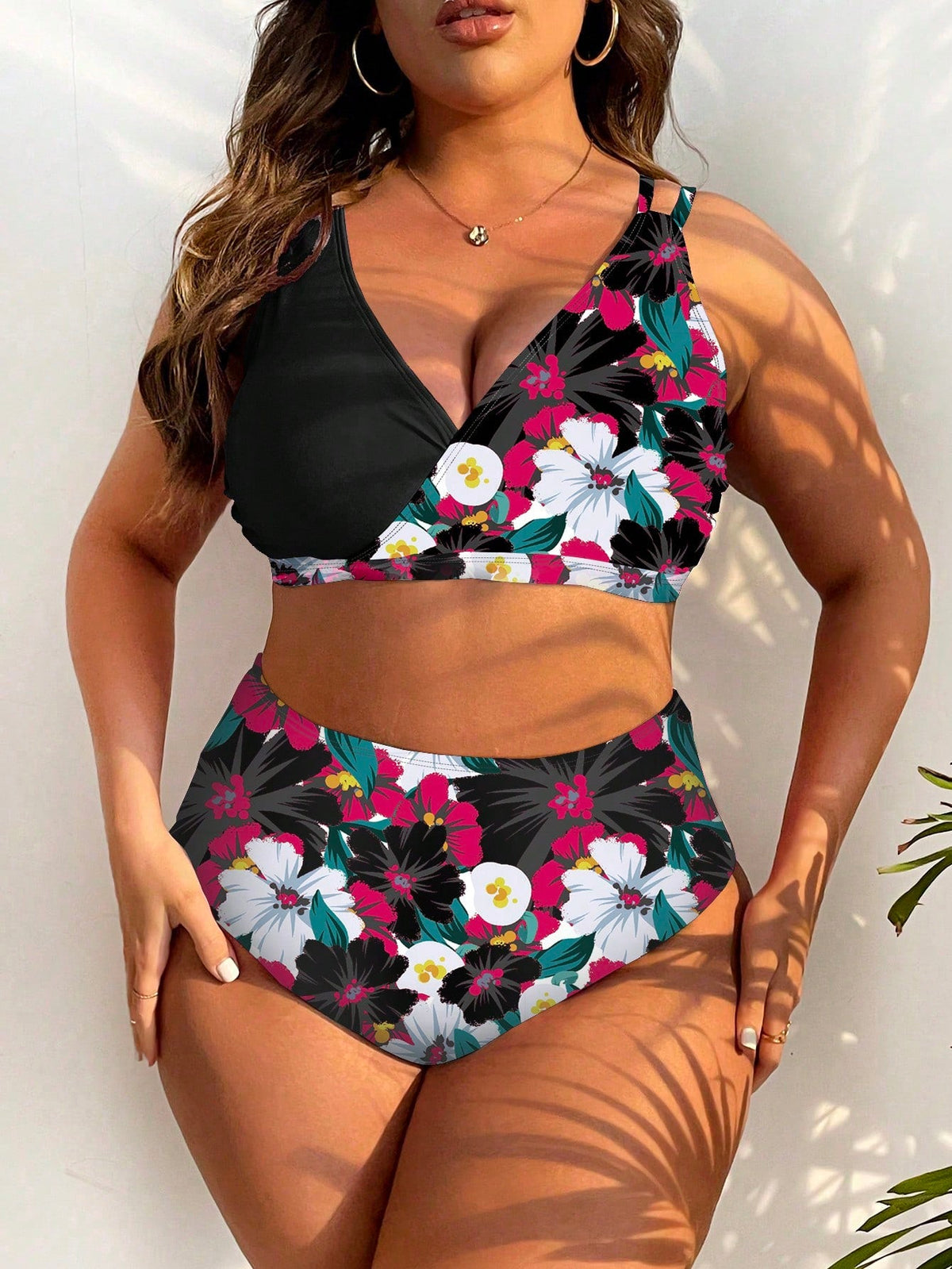 Bíquini Plus Size Tropical Bia