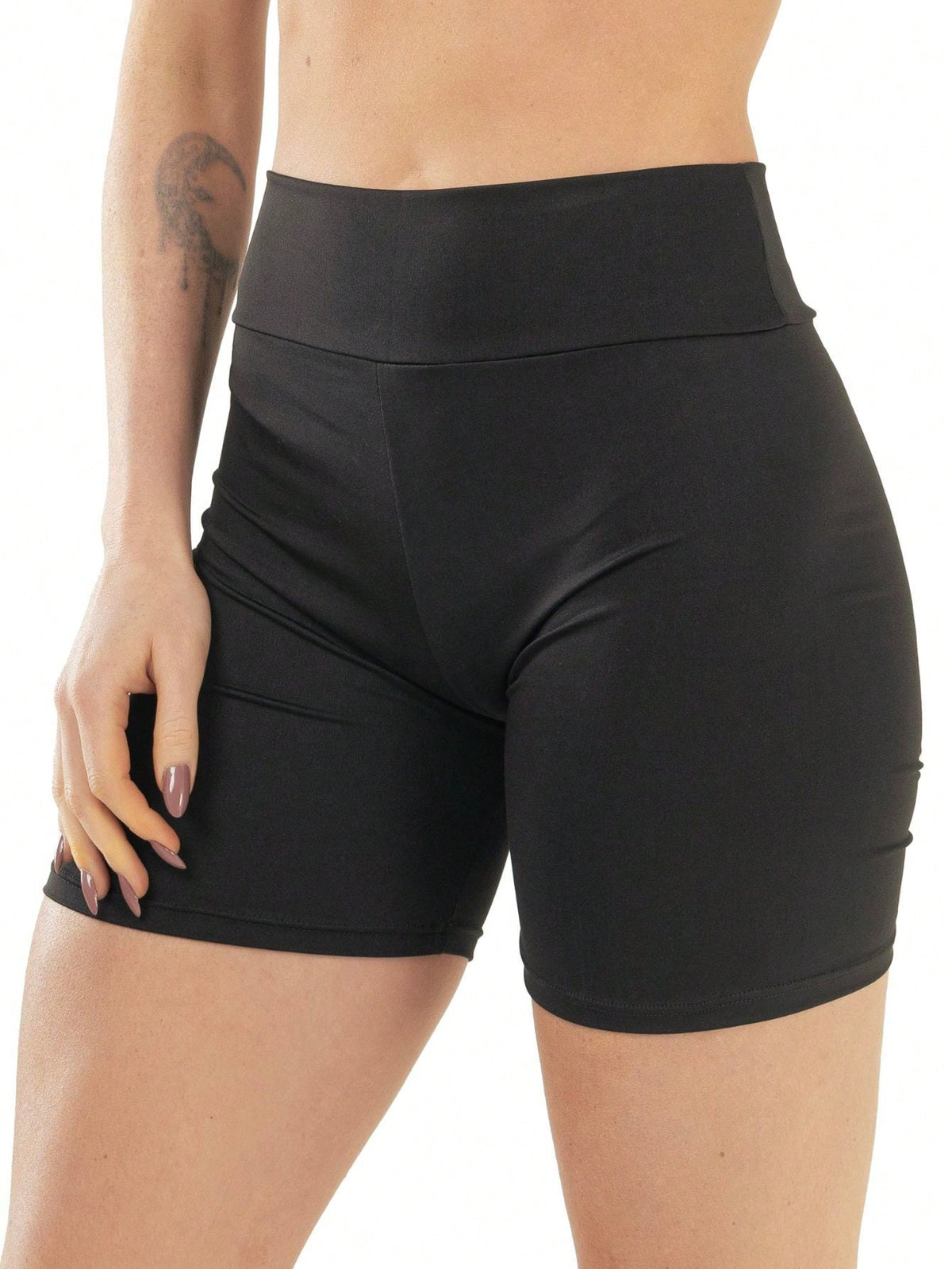 Short Anágua Cós Alto Segunda Pele (Compre 1 e Leve 2)