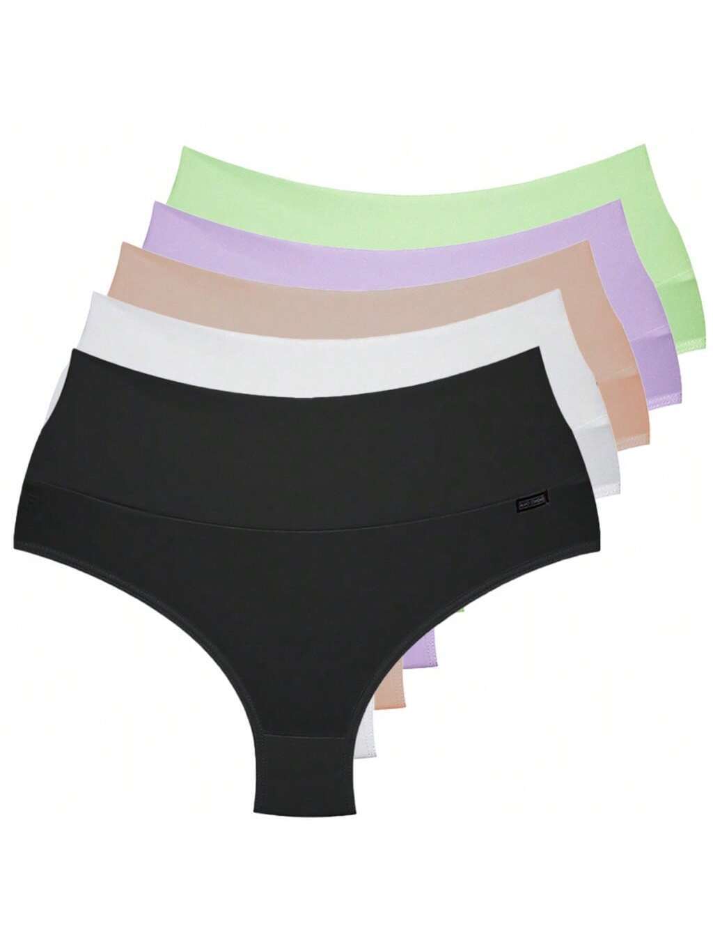 Calcinha de Algodao Antialérgico Cós Duplo ( Compre 3 e Leve 5)