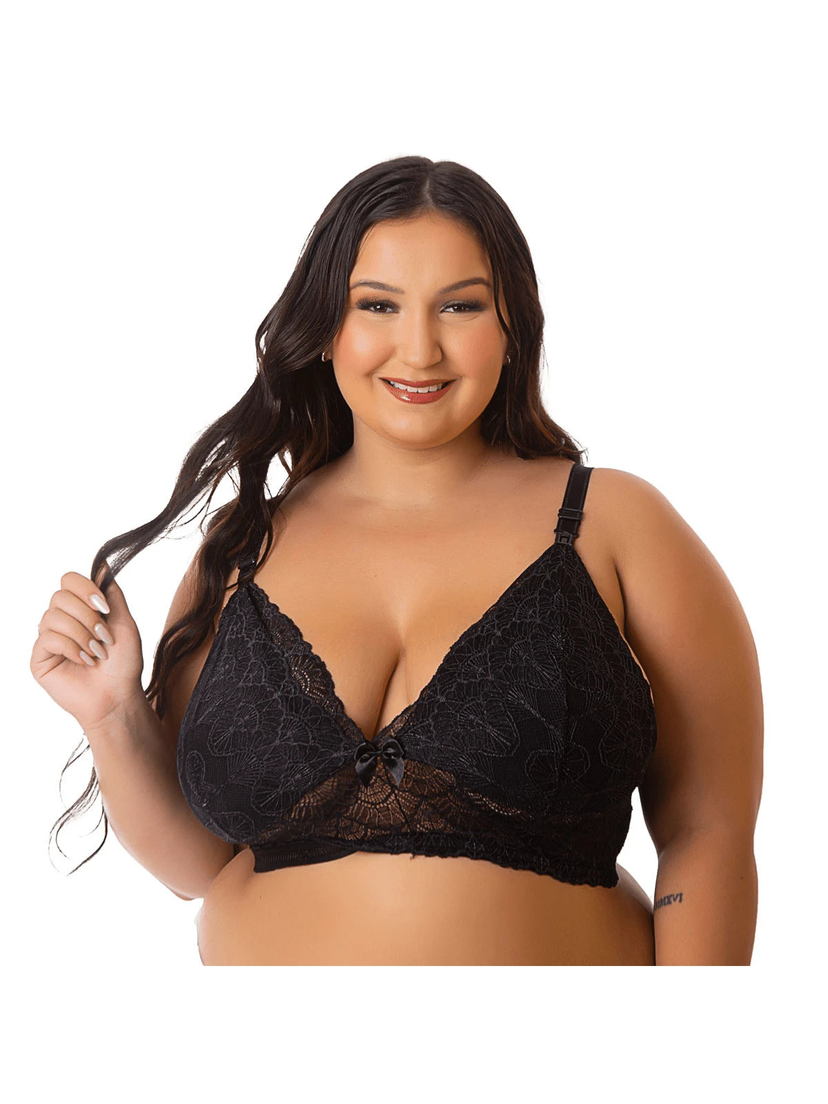 Sutiã Amamentação Renda Confortável Plus Size (compre 2 e Leve 3)