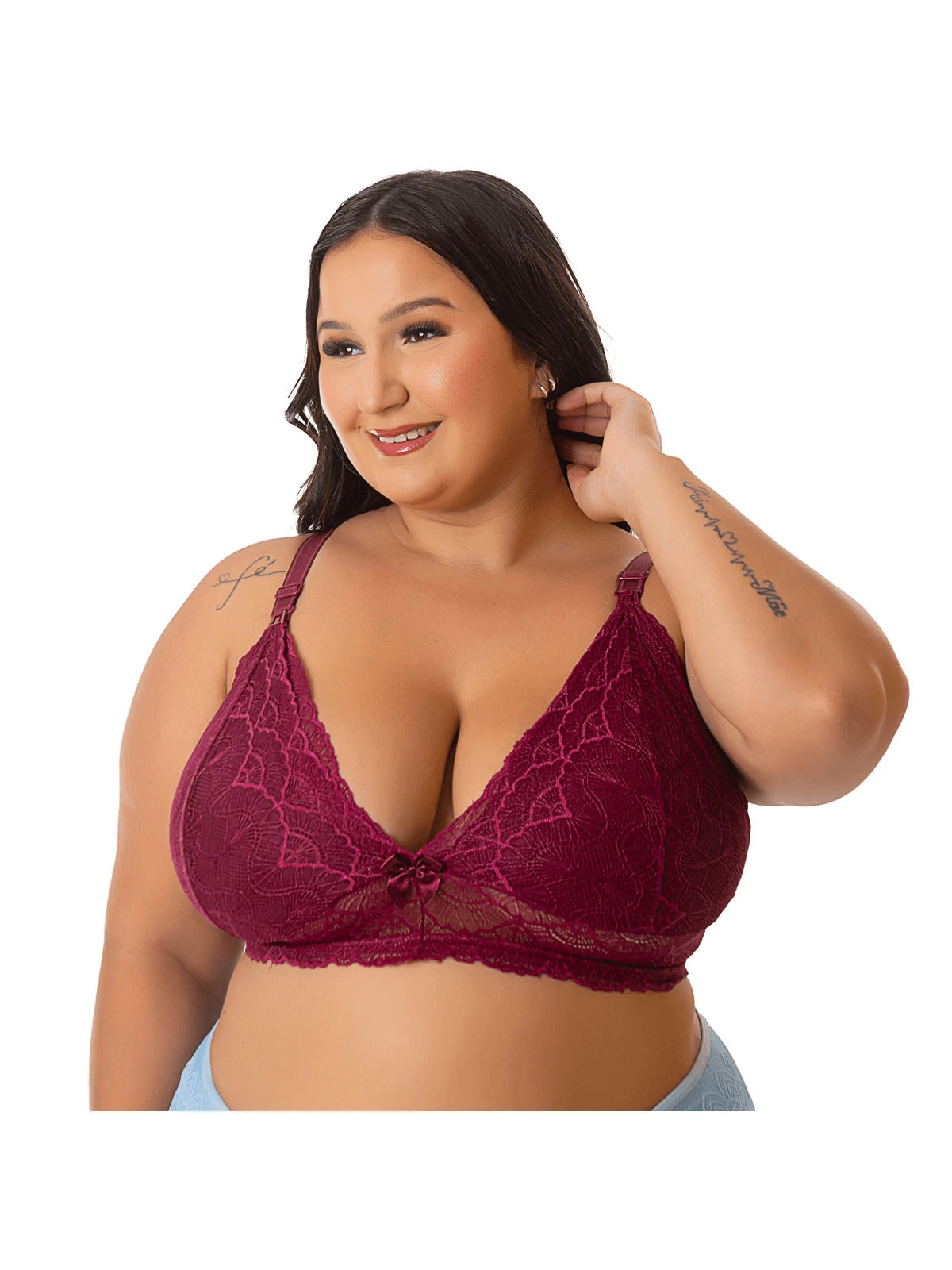 Sutiã Amamentação Renda Confortável Plus Size (compre 2 e Leve 3)