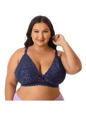 Sutiã Amamentação Renda Confortável Plus Size (compre 2 e Leve 3)