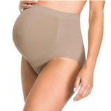 Calcinha Gestante Maternidade Sem Costura Bege (Compre 1 e Leve 2)