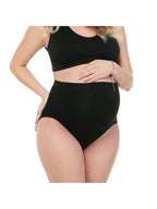 Calcinha Gestante Maternidade Sem Costura Preto (Compre 1 e Leve 2)
