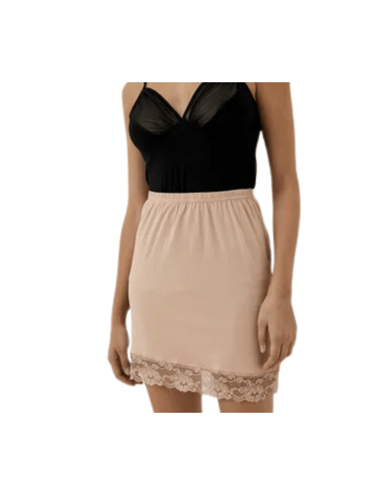 Anagua de Vestido Com Renda (Compre 2 e Leve 1)