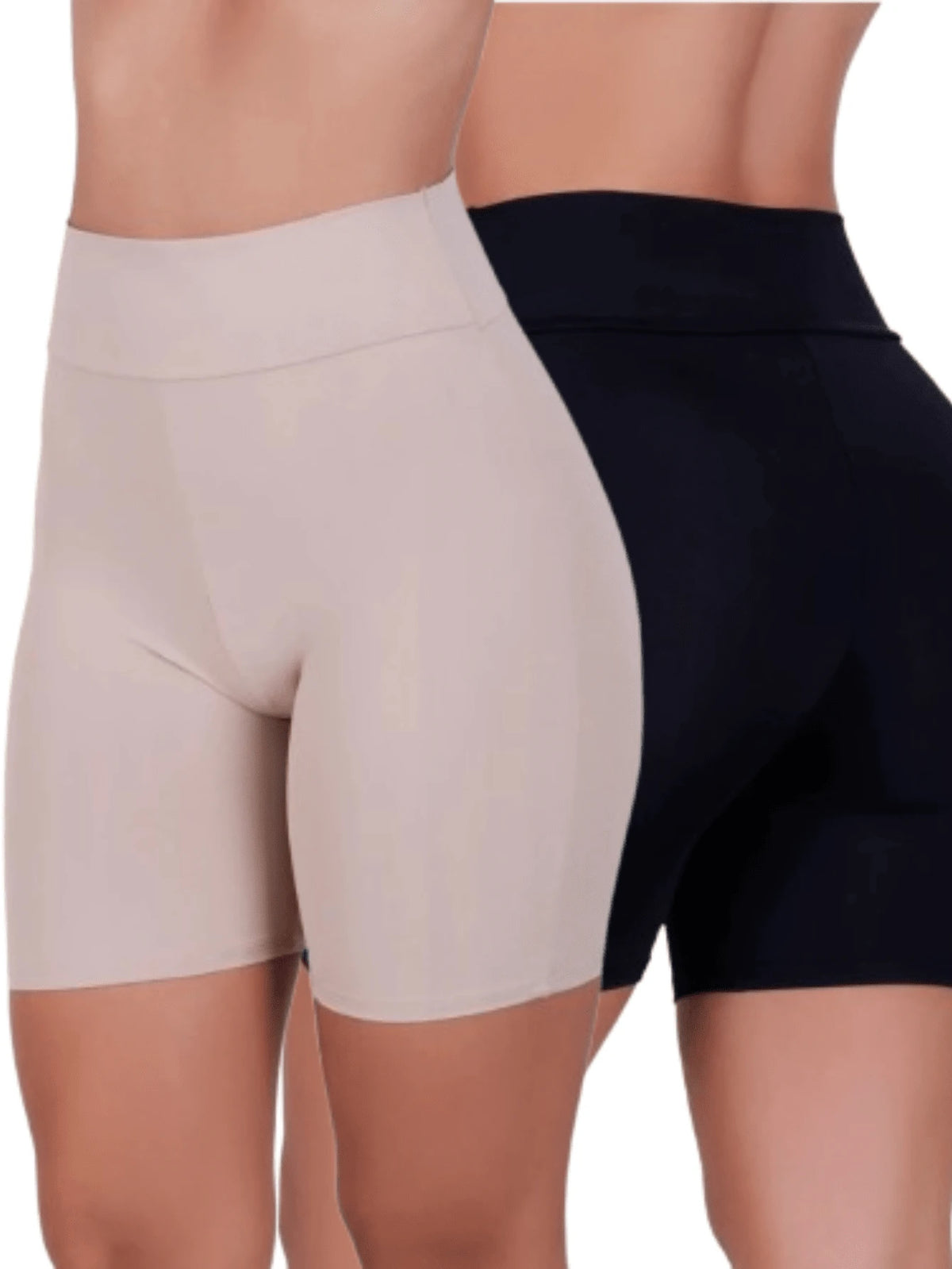 Short Anagua Segunda Pele Cintura Alta (Compre 1 e Leve 2)