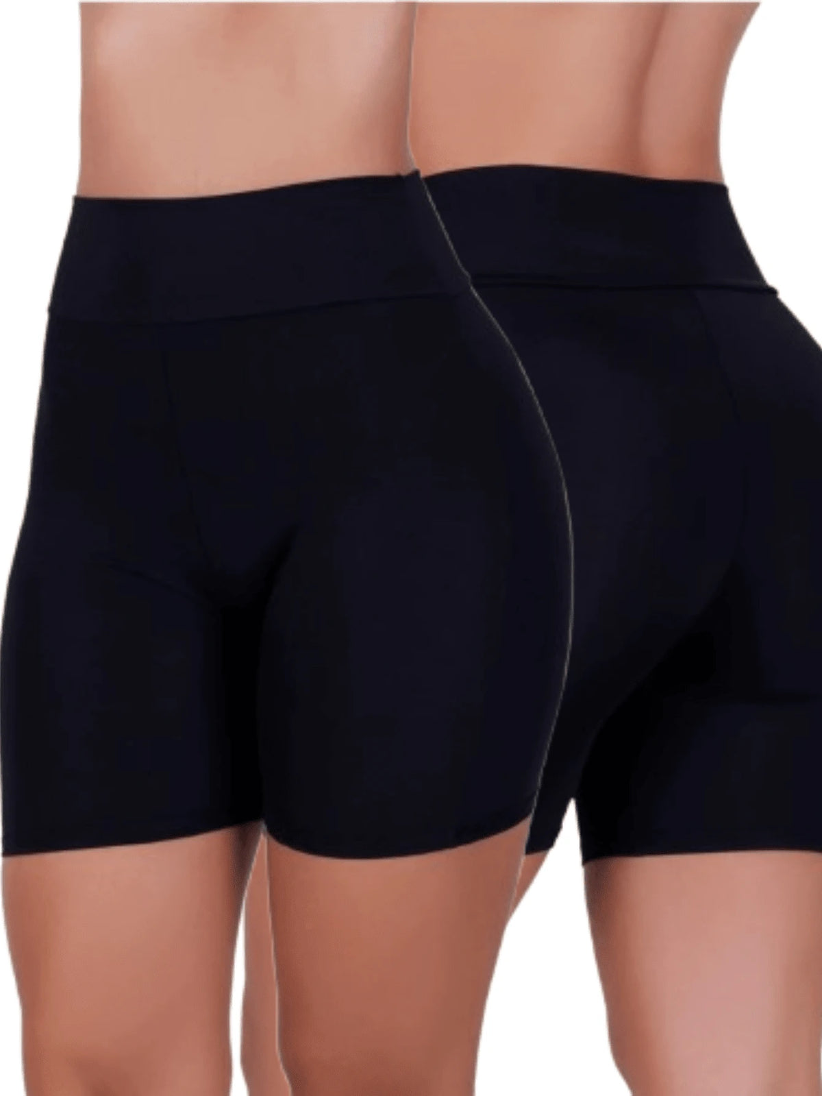 Short Anagua Segunda Pele Cintura Alta (Compre 1 e Leve 2)