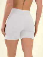 Short Anágua Cós Alto Segunda Pele Bege (Compre 1 e Leve 2)