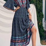 Vestido Longo Boho Casual Katy