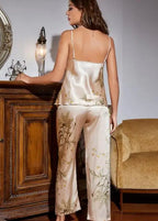 Pijama Feminino Longo Luana Champagne