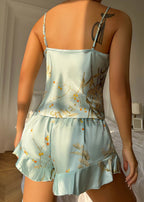 Pijama Feminino Curto Short Doll Suzy Turquesa