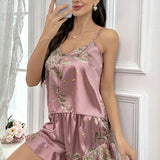 Pijama Feminino Curto Short Doll Suzy Pink