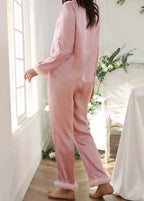 Pijama Americano Feminino Elegante Brisa Pink