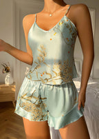 Pijama Feminino Curto Short Doll Suzy Turquesa