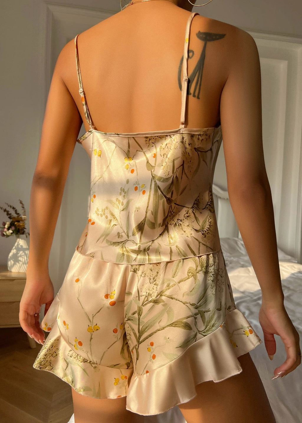 Pijama Feminino Curto Short Doll Suzy Champagne