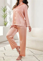 Pijama Americano Feminino Inverno Cris Pink