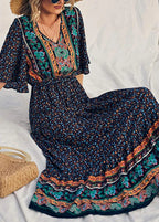 Vestido Longo Boho Casual Katy
