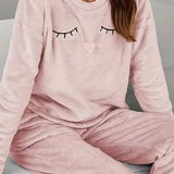 Pijama Inverno Feminino Mônica Pink