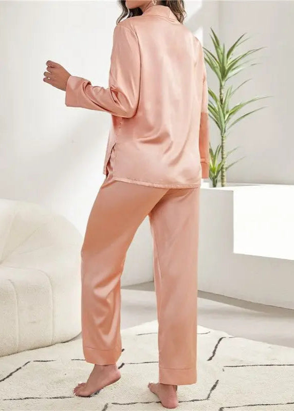Pijama Americano Feminino Inverno Cris Pink