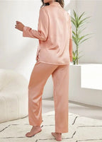 Pijama Americano Feminino Inverno Cris Pink