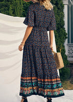 Vestido Longo Boho Casual Katy