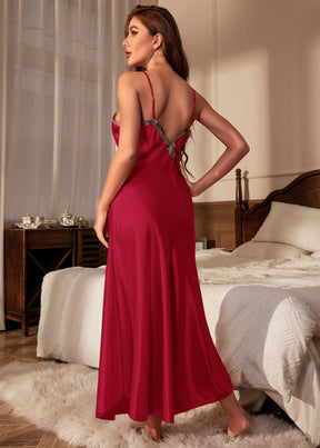 Camisola Feminina Longa Letícia Red