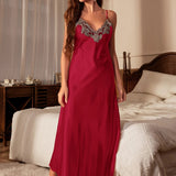 Camisola Feminina Longa Letícia Red