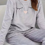 Pijama Inverno Feminino Mônica Gray