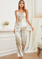 Pijama Feminino Longo Luana Gray