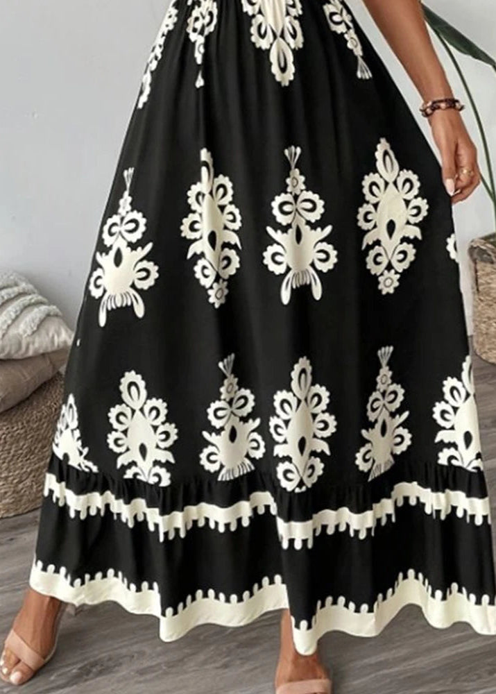 Vestido Longo Elegant Fernanda Black